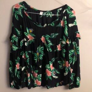 Old navy tropical top